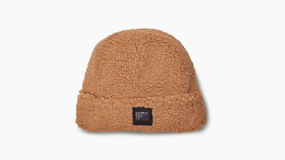 Ugg Beanies Canada - Ugg Women's Sherpa Cuff Khaki